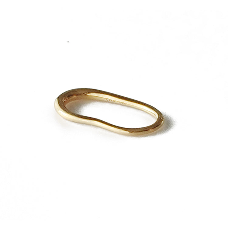 2Finger Ring Gold – C'esoi