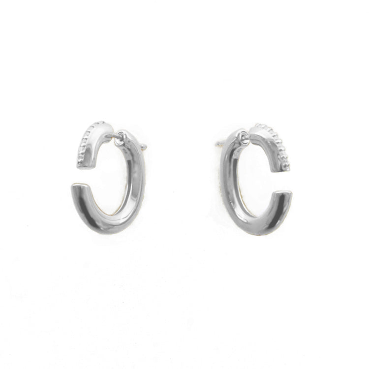 Catch Design C Pierce Silver