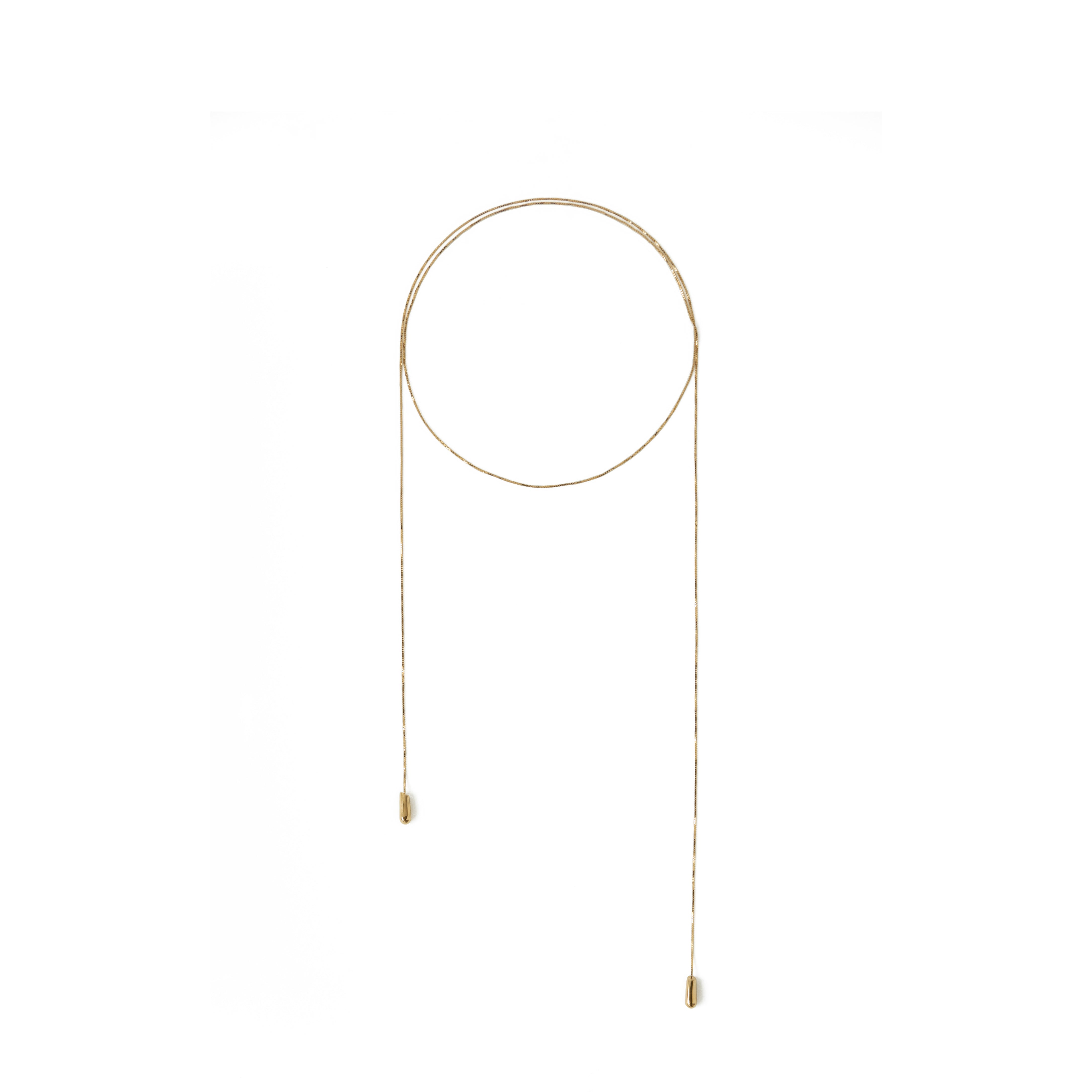 【order】Rope Necklace Gold