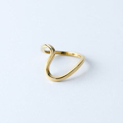 Curve Ring Gold