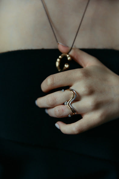 Rope Necklace Silver