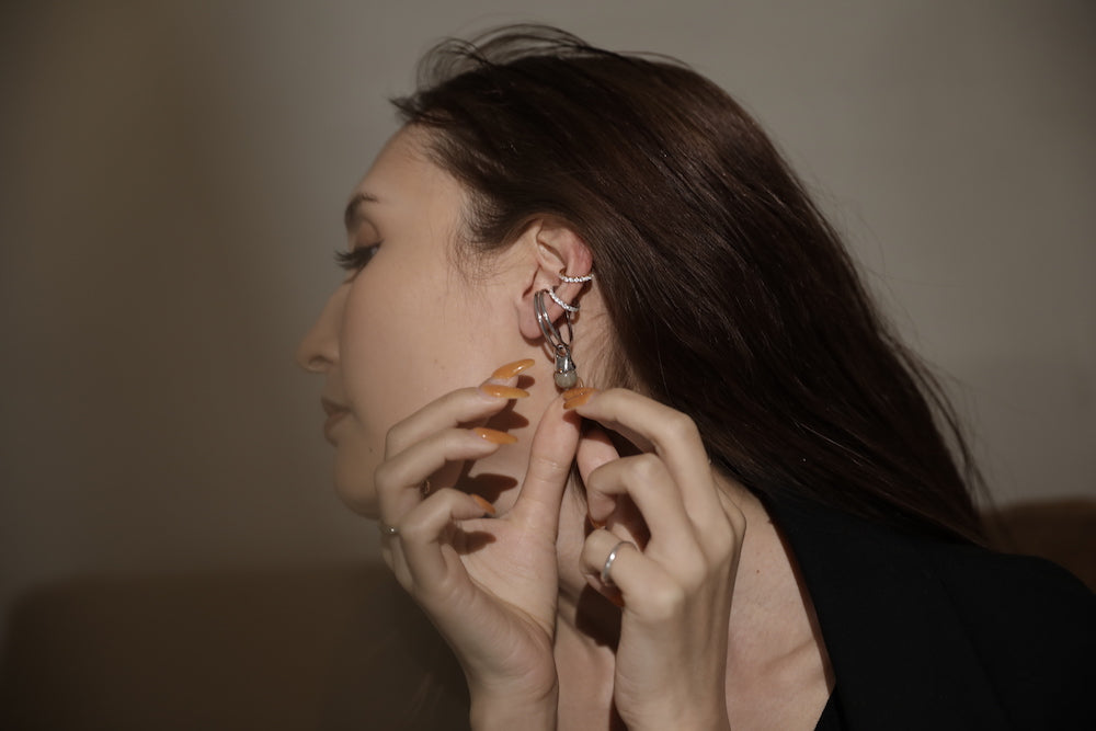 Crystal EarCuff Gold