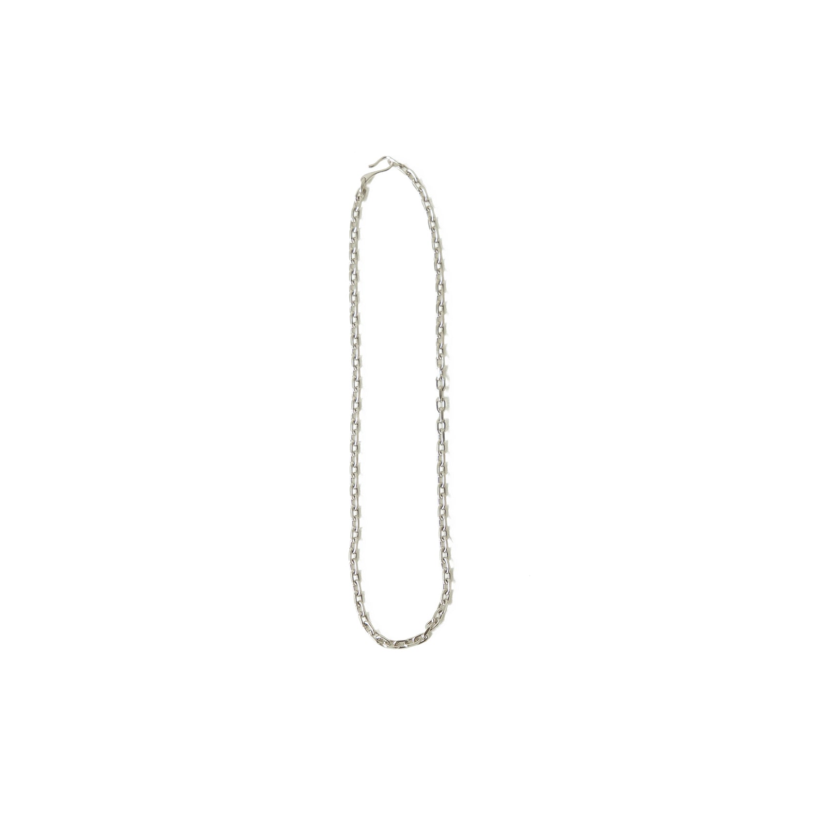 Simple Chain Necklace Silver