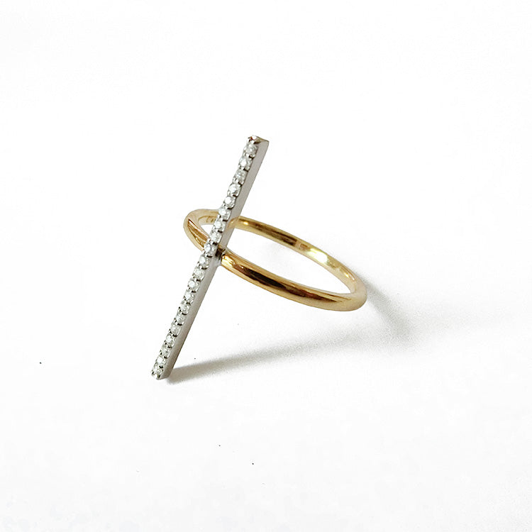 Cross Bar Ring