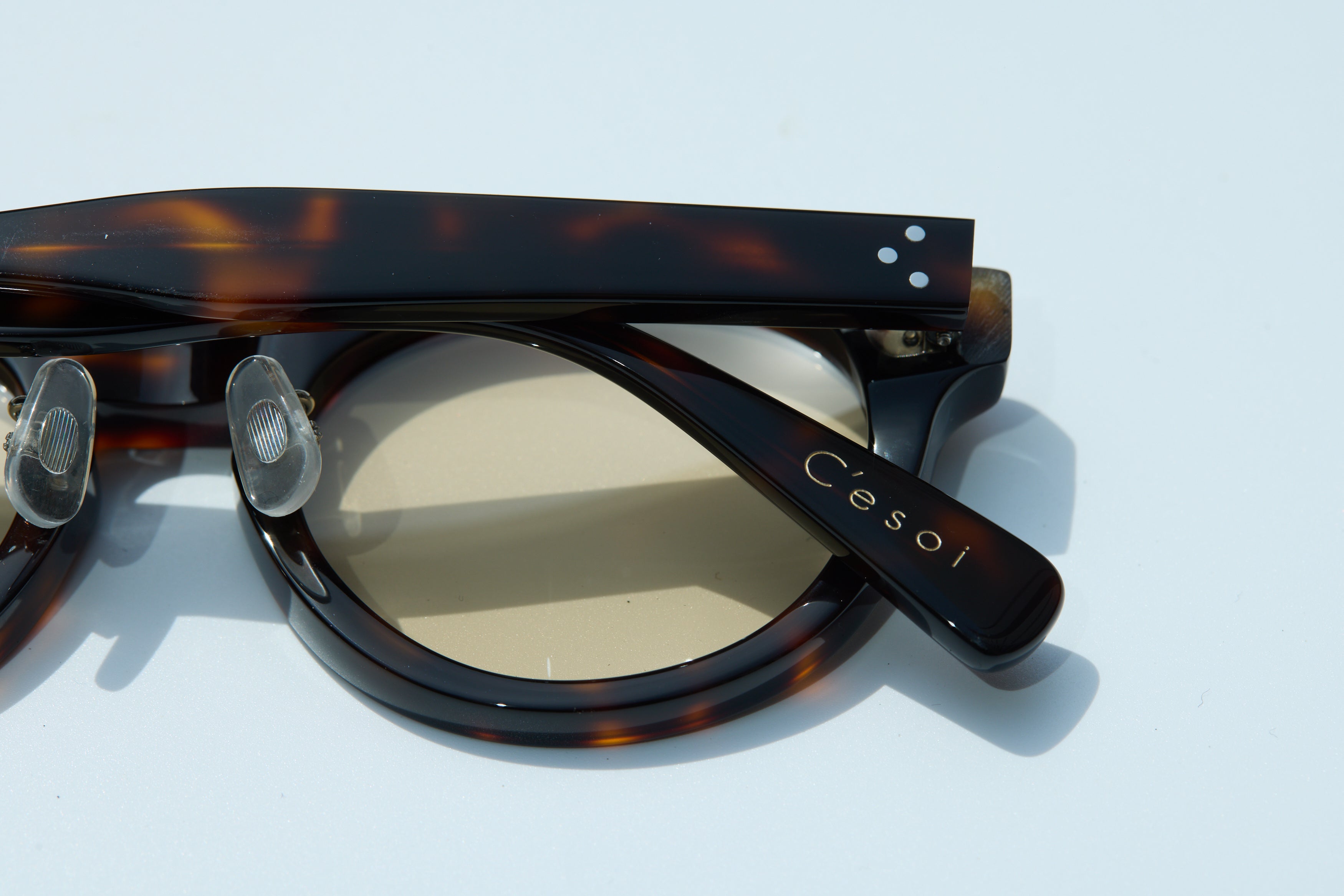 完売品　C'esoi べっ甲 ラウンド型 サングラス EYEWEAR_Multi – C'esoi