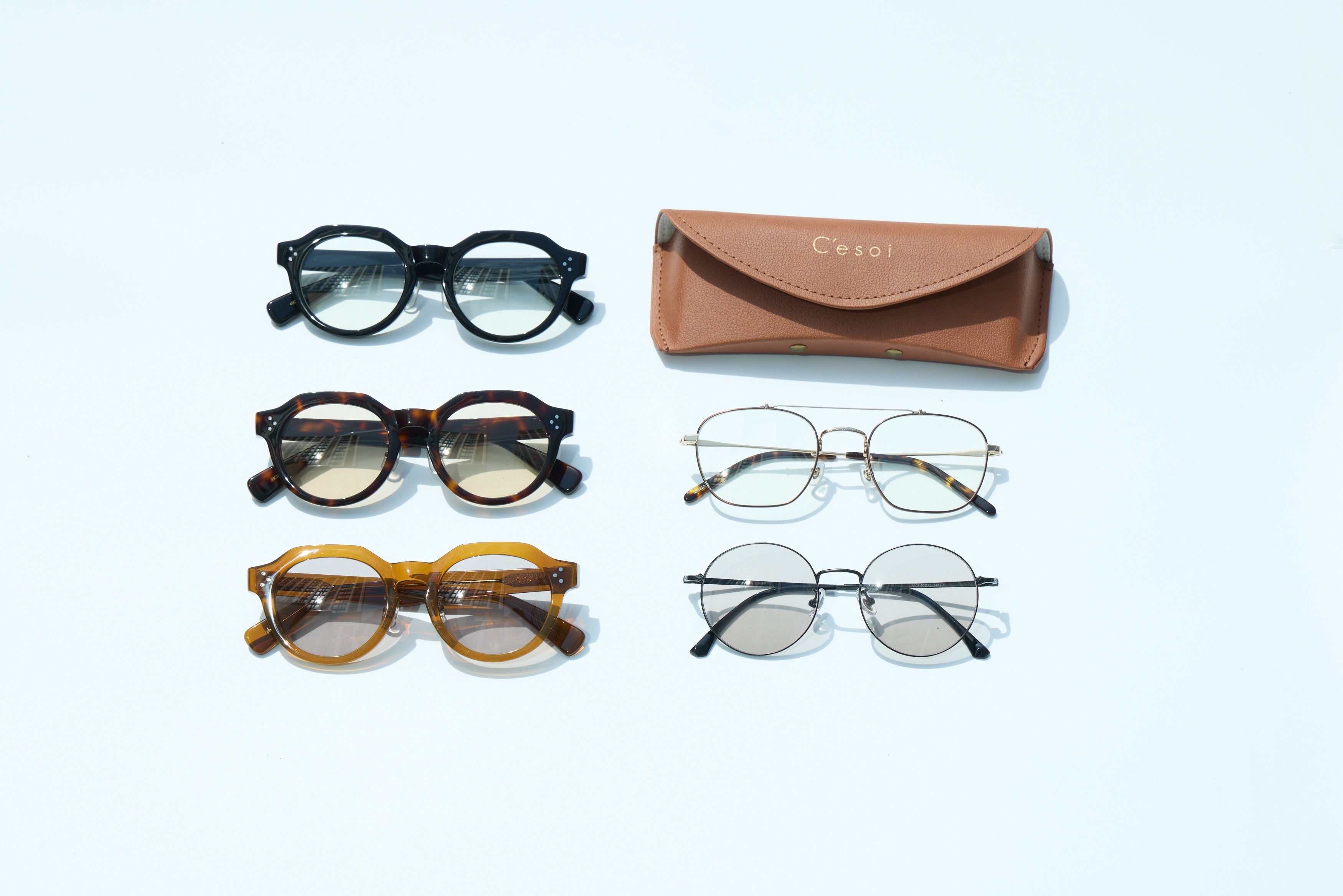 【完売品】　C’esoi サングラス EYEWEAR_Brown – C'esoi