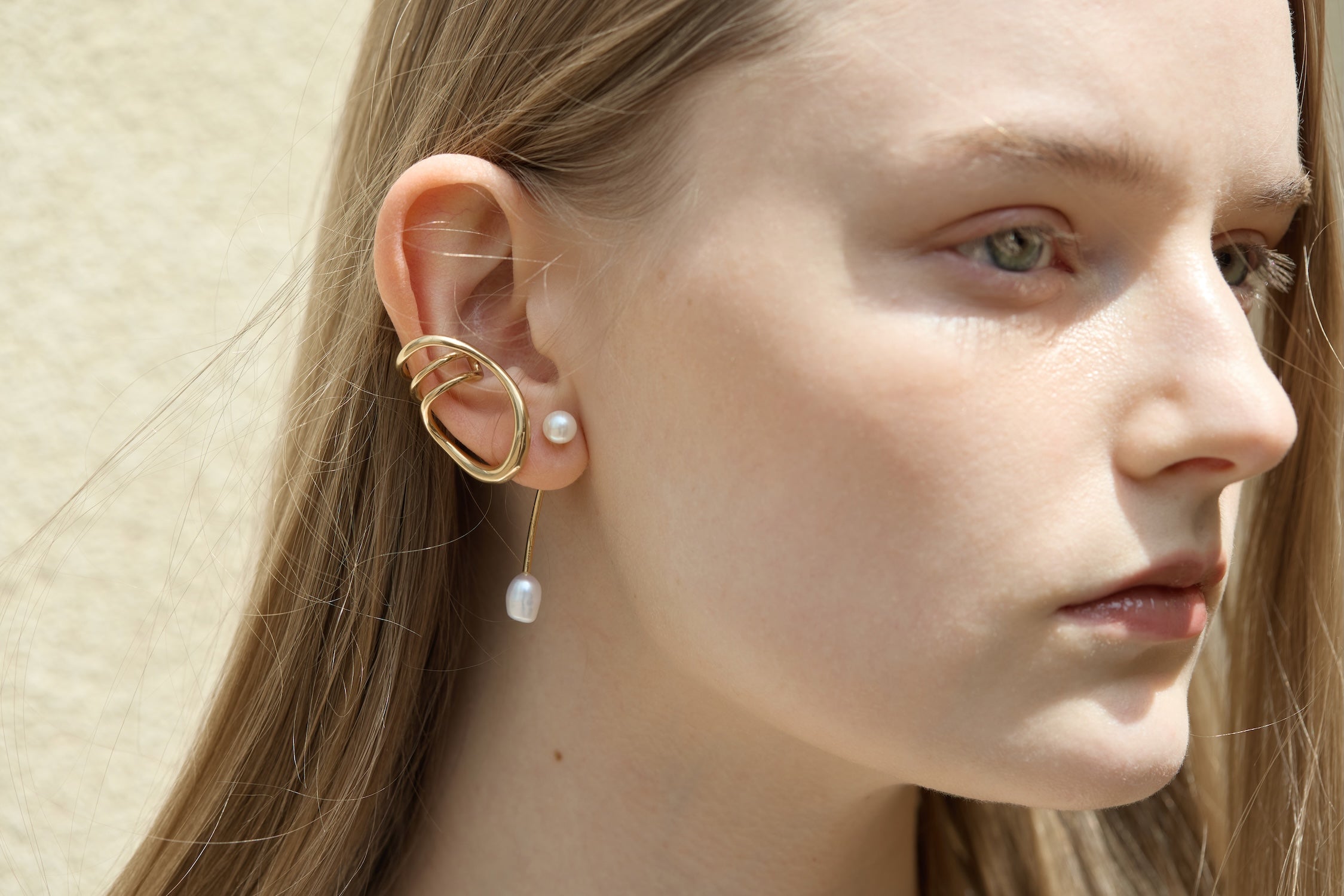 Catch Pearl Drop Pierce – C'esoi