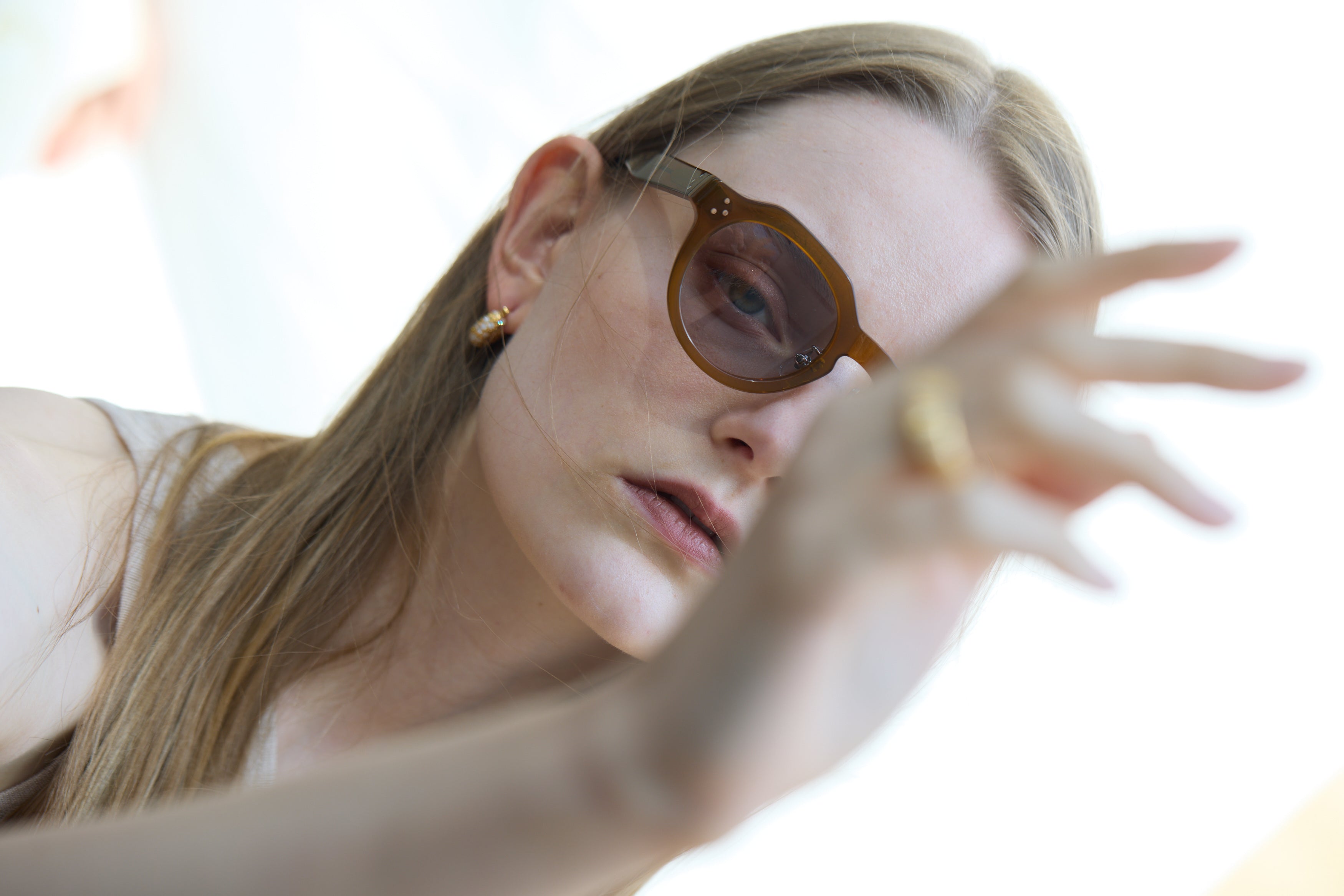 完売品　C'esoi べっ甲 ラウンド型 サングラス EYEWEAR_Brown – C'esoi