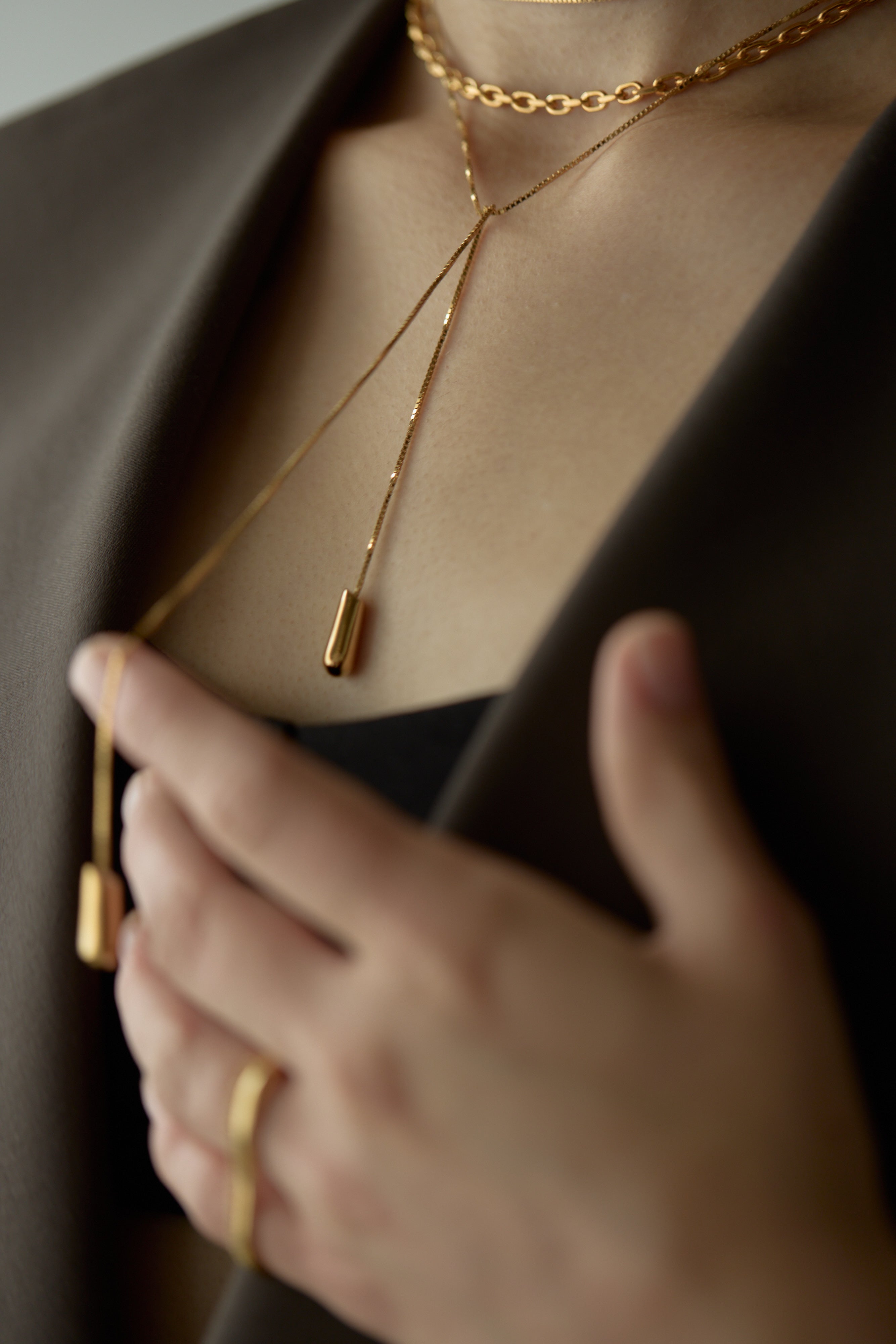 【order】Rope Necklace Gold