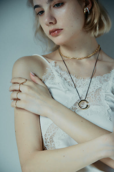 Rope Necklace Silver