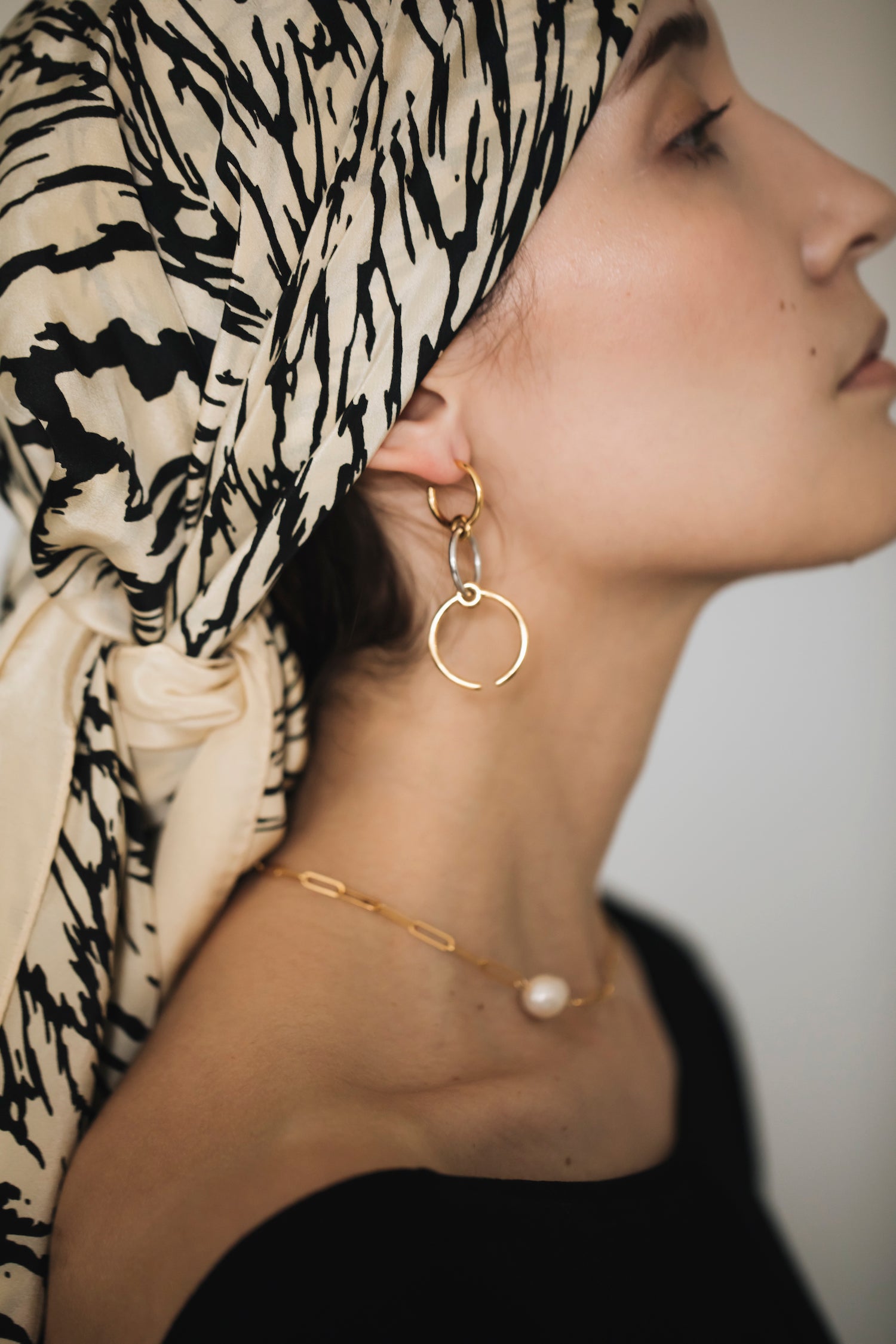 3rings Pierced EarCuff