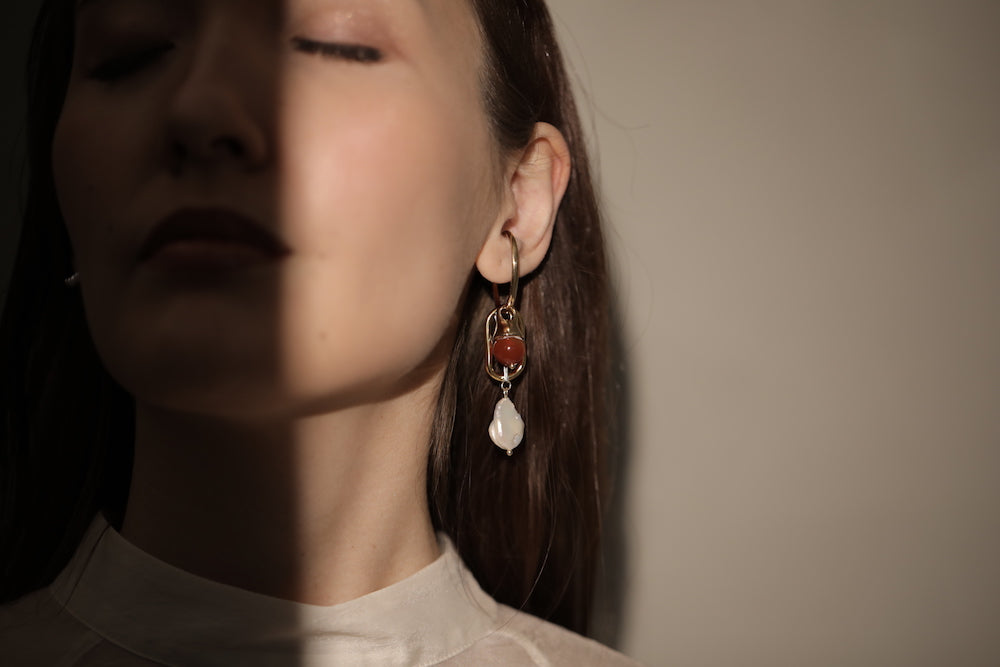 Carnelian (Parts of Custom EarCuff)