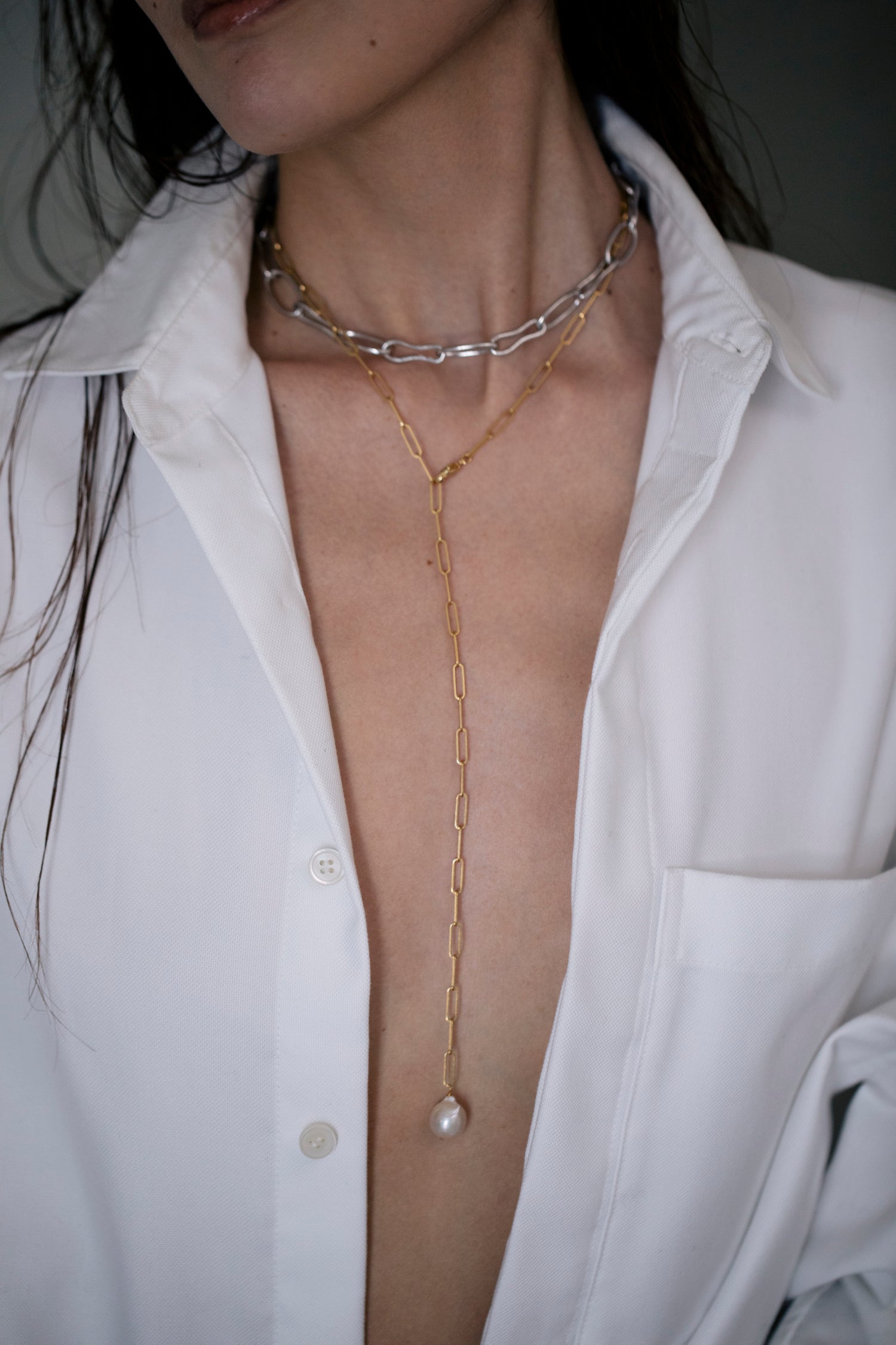 Chain Choker Necklace