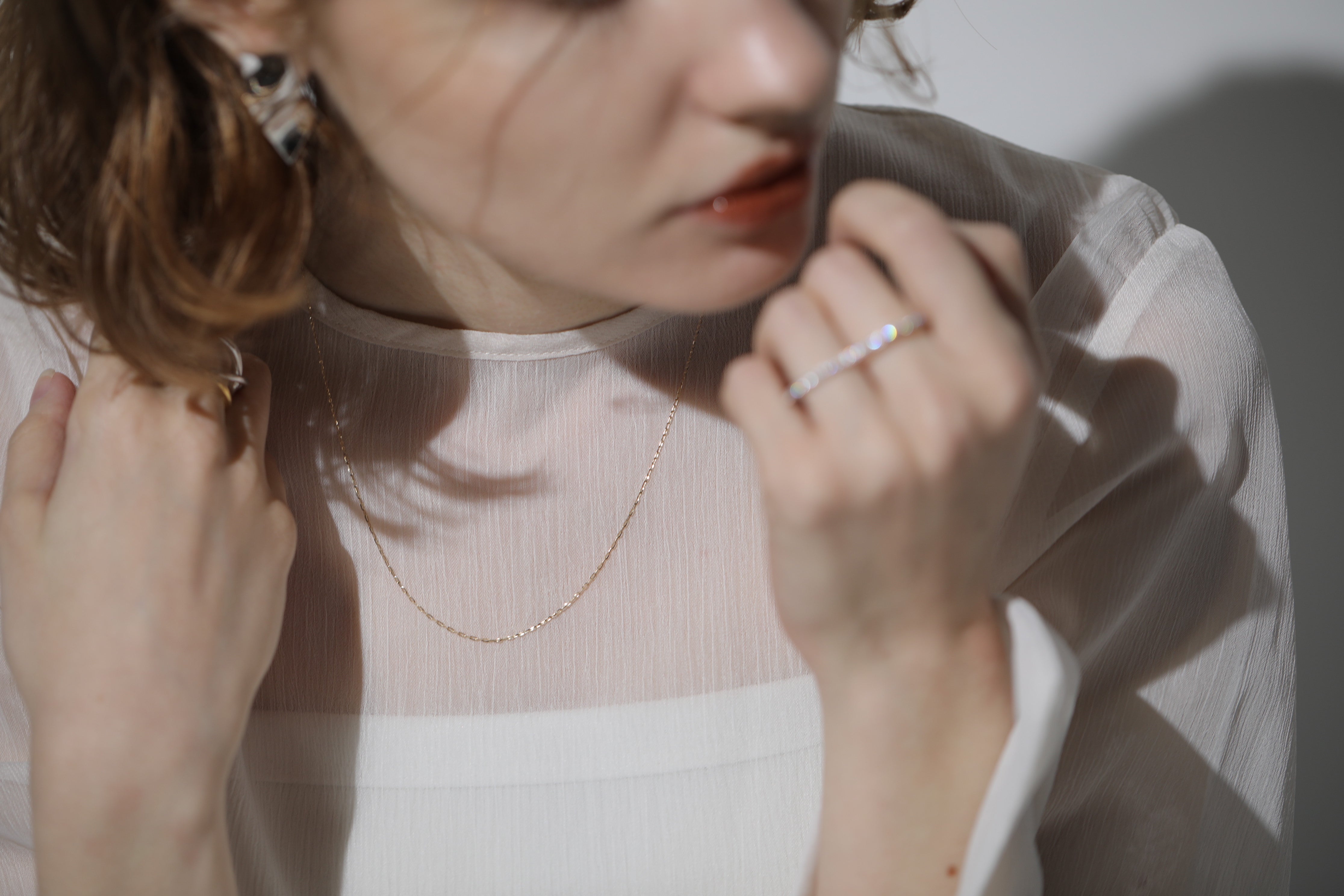 cesoi リング★2Finger Crystal Ring Silver★ 2Finger Crystal Ring Silver – C'esoi