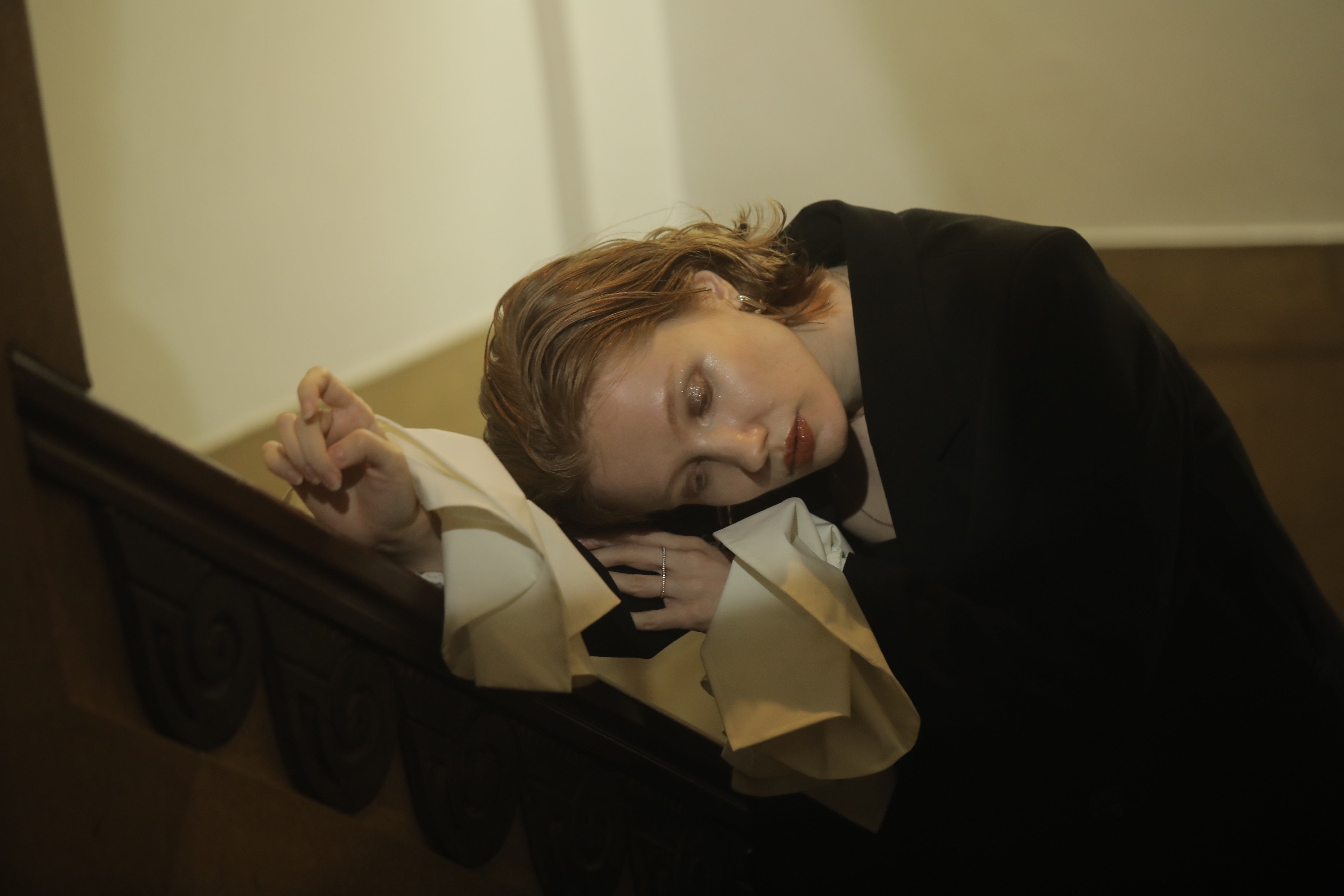 2Finger Crystal Ring Gold – C'esoi