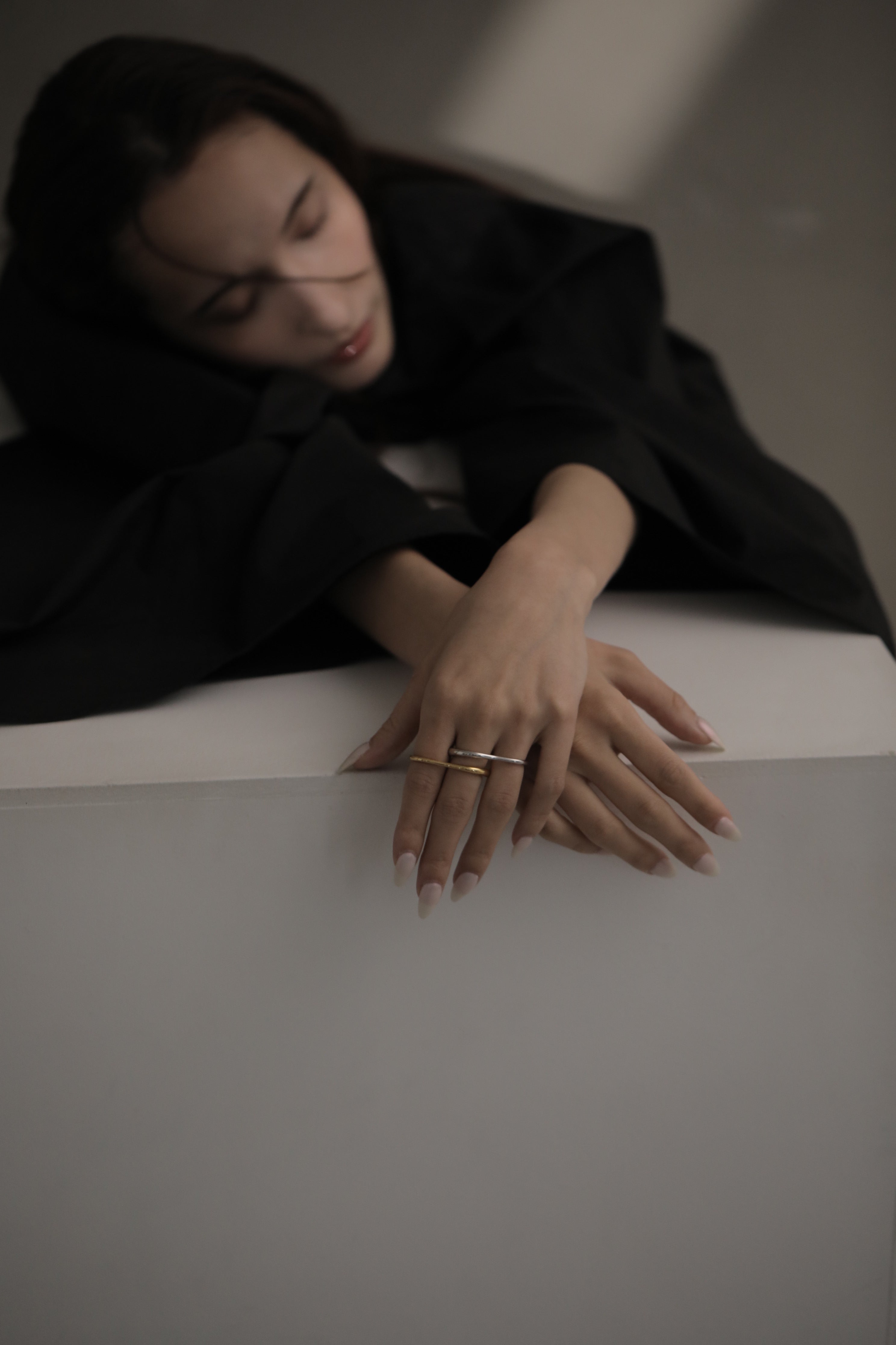 2Finger Ring Gold – C'esoi