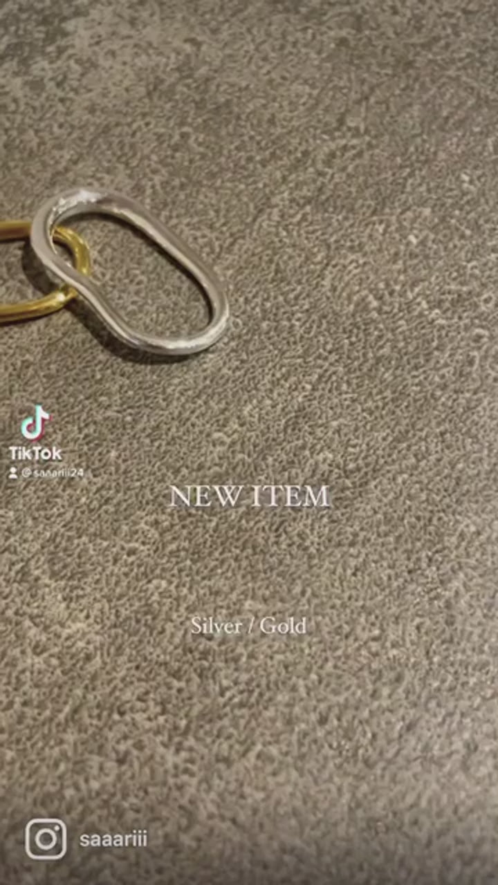 2Finger Ring Gold – C'esoi
